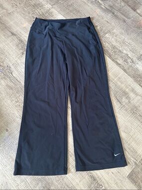 Nike fit dry Black Wide-Leg Athletic